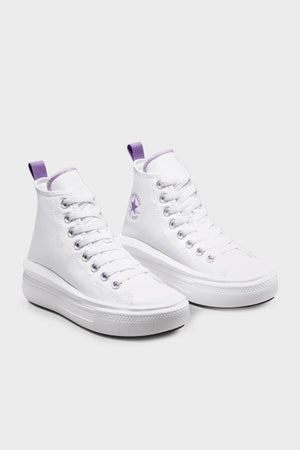 Converse Chuck Taylor All Star Platform Bilekli Sneaker Bayan Ayakkabı A03667C 102 BEYAZ