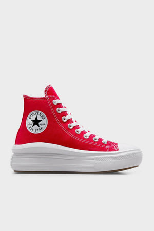 Converse Chuck Taylor All Star Platform Bilekli Sneaker Bayan Ayakkabı A09073C 600 KIRMIZI