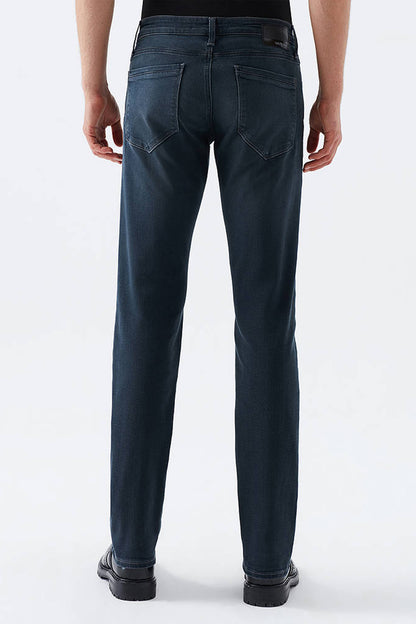Mavi Hunter Pamuklu Regular Fit Boru Paça Jeans Erkek Kot Pantolon 0020231891 SİYAH