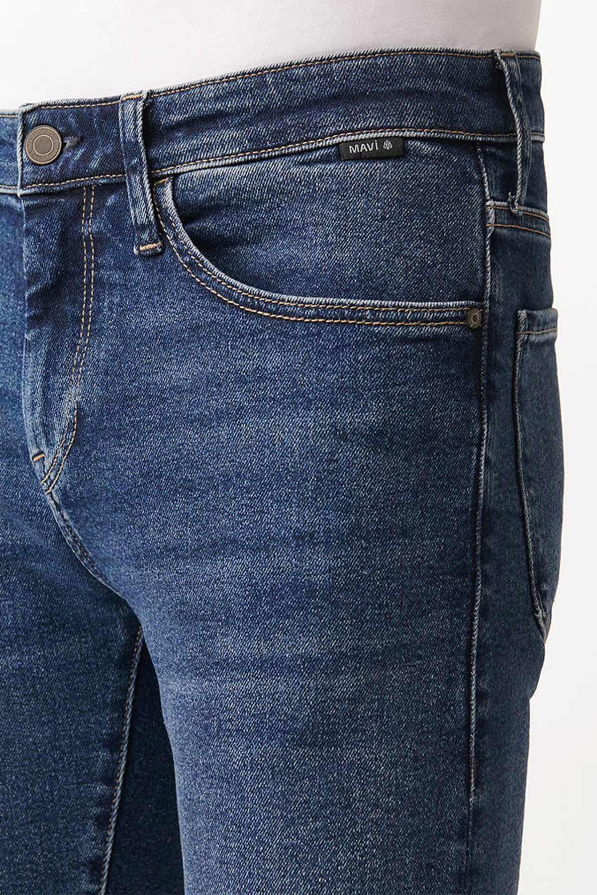 Mavi James Pamuklu Normal Bel Skinny Dar Paça Jeans Erkek Kot Pantolon 0042433452 MAVİ