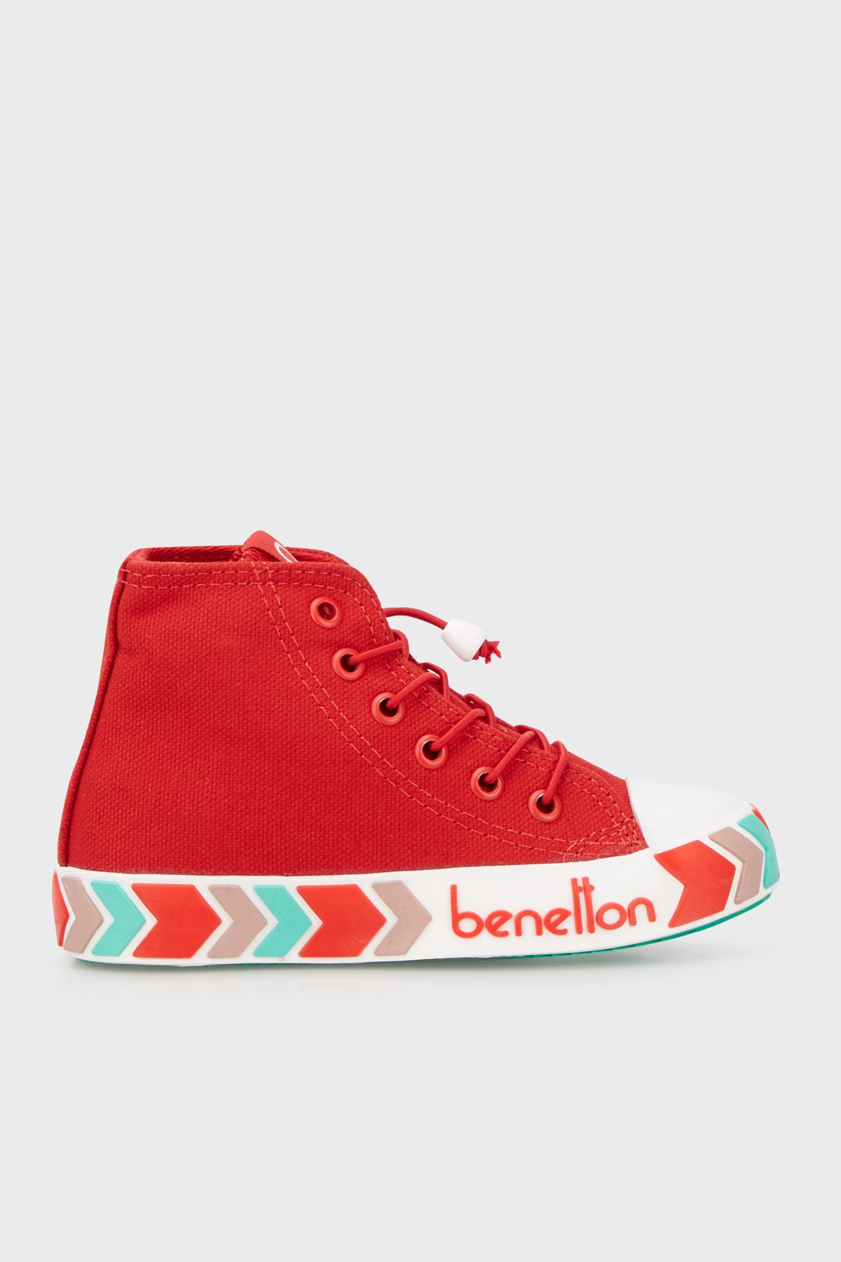 United Colors Of Benetton Bilekli Sneaker Unisex Çocuk Ayakkabı BN-30647 KIRMIZI