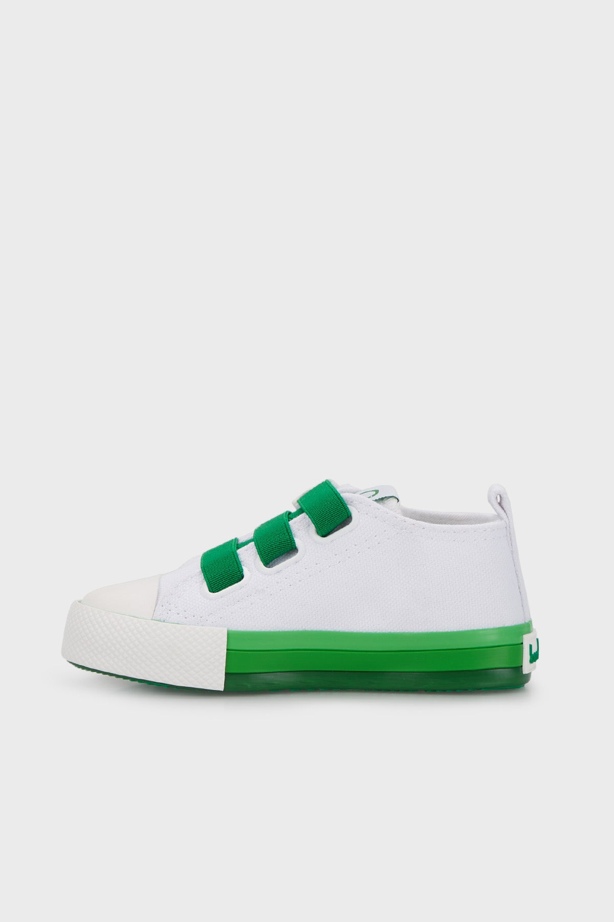 United Colors Of Benetton Sneaker Unisex Çocuk Ayakkabı BN-30649 BEYAZ-YEŞİL