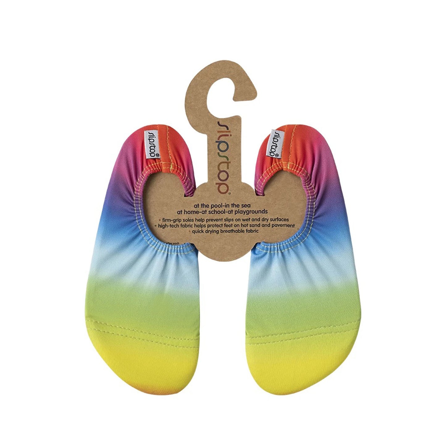 Slipstop Rainbow Junior Kaydırmaz Havuz ve Kız Çocuk Deniz Ayakkabısı SS21110340 MAVİ-SARI