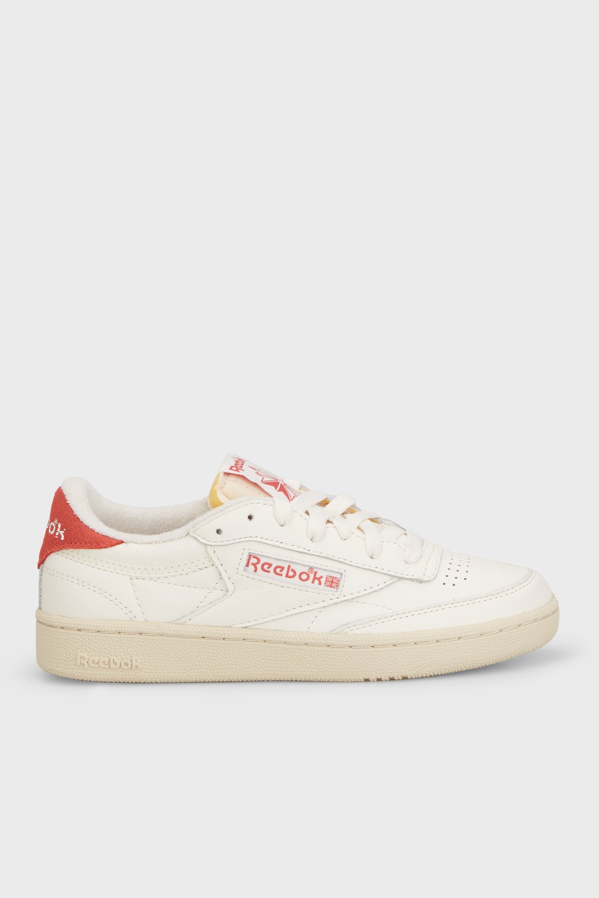 Reebok Club C 85 Vintage Deri Sneaker Bayan Ayakkabı 100074233 KIRIK BEYAZ