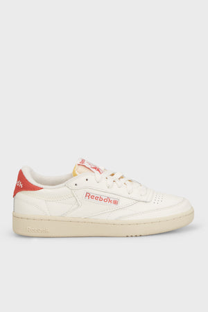 Reebok Club C 85 Vintage Deri Sneaker Bayan Ayakkabı 100074233 KIRIK BEYAZ