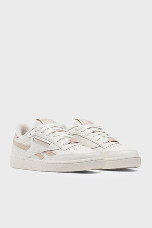 Reebok Club C Revenge Logolu Sneaker Bayan Ayakkabı 100074921 KIRIK BEYAZ