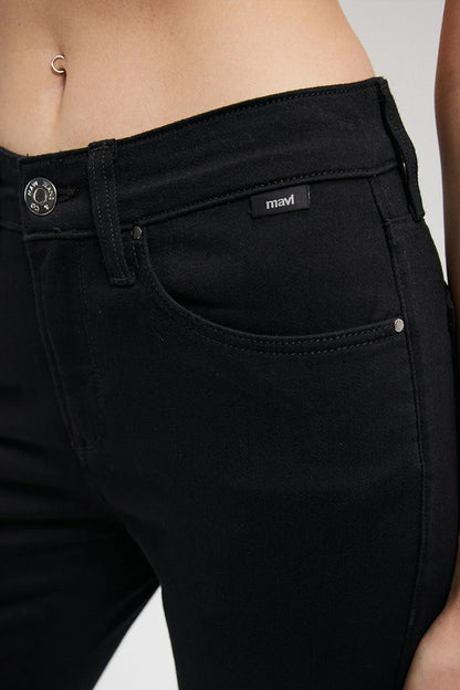 Mavi Molly Flare Normal Bel Çizme Paça Jeans Bayan Kot Pantolon 1013624623 SİYAH