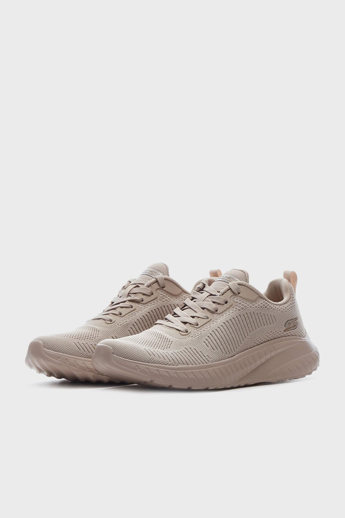 Skechers Bobs Logolu Sneaker Bayan Ayakkabı 117209 NUDE NATURAL