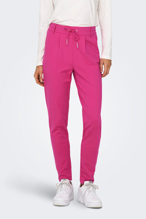 Only Normal Bel Regular Fit Dar Paça Onlpoptrash Bayan Pantolon 15115847 Şeker Pembe