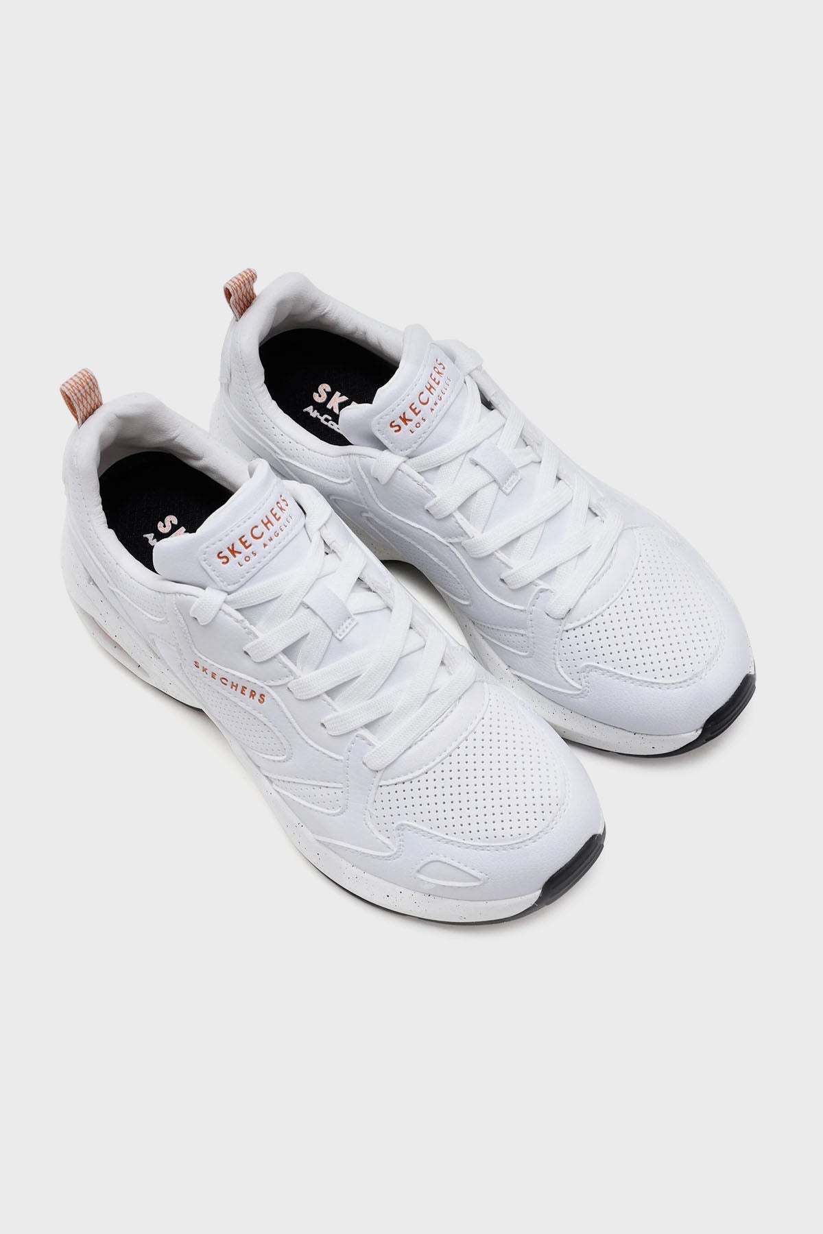 Skechers M-Uno Logolu Kalın Tabanlı Sneaker Bayan Ayakkabı 177052 WHT BEYAZ