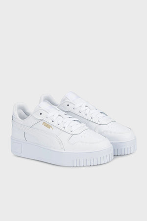 Puma Carina Street Kalın Topuk SoftFoam Sneaker Bayan Ayakkabı 38939001 BEYAZ