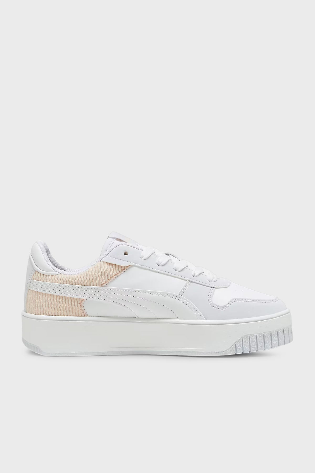 Puma Carina Street Logolu Sneaker Bayan Ayakkabı 39874001 BEYAZ-MOR