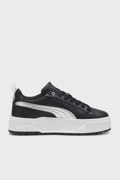 Puma Karmen II Metallic Dream Logolu Kalın Tabanlı Sneaker Bayan Ayakkabı 39889202 SİYAH