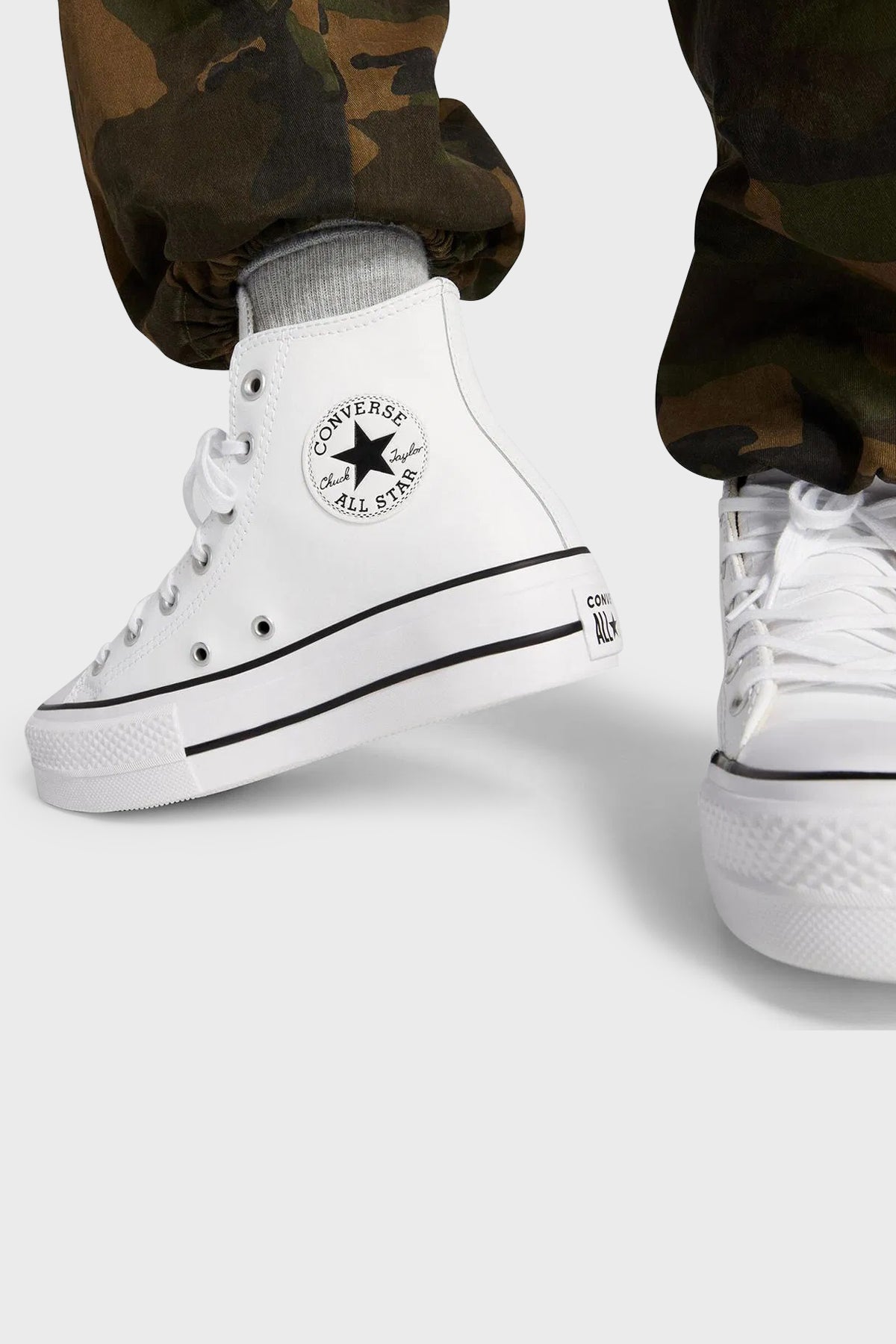 Converse Chuck Taylor Platform Taban Snekar Bayan Ayakkabı 561676C 102 BEYAZ