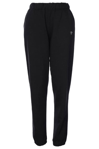 Hummel Pamuklu Regular Fit Normal Bel Lastikli Paça Jogger Bayan Eşofman Altı 931895-2001 SİYAH