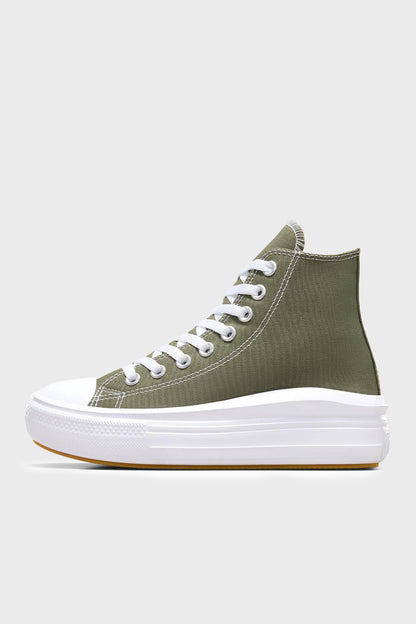 Converse Chuck Taylor Platform Tabanlı Sneaker Bayan Ayakkabı A08295C 306 HAKİ