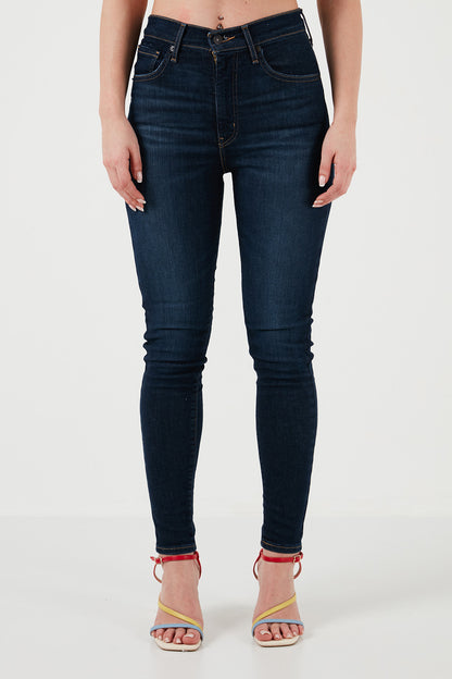 Levi's Mile High Süper Skinny Fit Yüksek Bel Jeans Bayan Kot Pantolon A9356-0001 LACİVERT