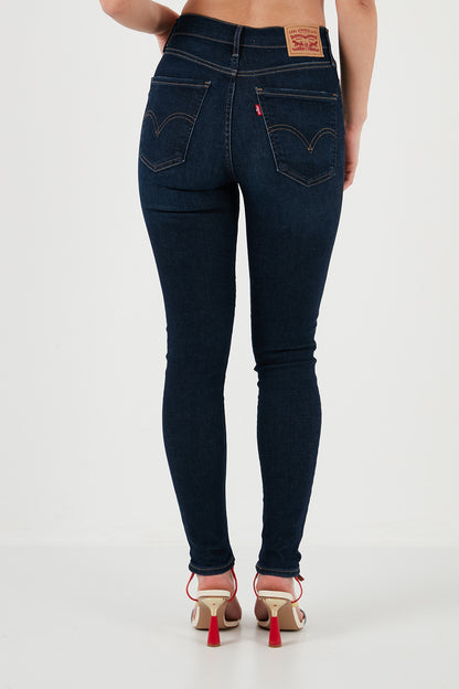 Levi's Mile High Süper Skinny Fit Yüksek Bel Jeans Bayan Kot Pantolon A9356-0001 LACİVERT