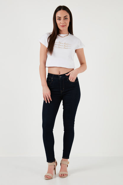 Levi's 721 Skinny Fit Yüksek Bel Jeans Bayan Kot Pantolon A9360-0000 KOYU LACIVERT