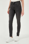 Levi's 721 Skinny Fit Yüksek Bel Jeans Bayan Kot Pantolon A9360-0002 GRİ