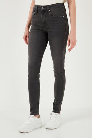 Levi's 721 Skinny Fit Yüksek Bel Jeans Bayan Kot Pantolon A9360-0002 GRİ