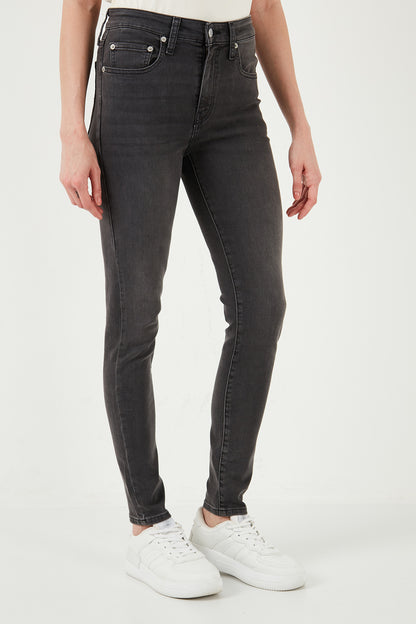 Levi's 721 Skinny Fit Yüksek Bel Jeans Bayan Kot Pantolon A9360-0002 GRİ