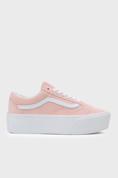 Vans Old Skool Stackform Platform Sneaker Bayan Ayakkabı VN0009PZCHN1 AÇIK PEMBE