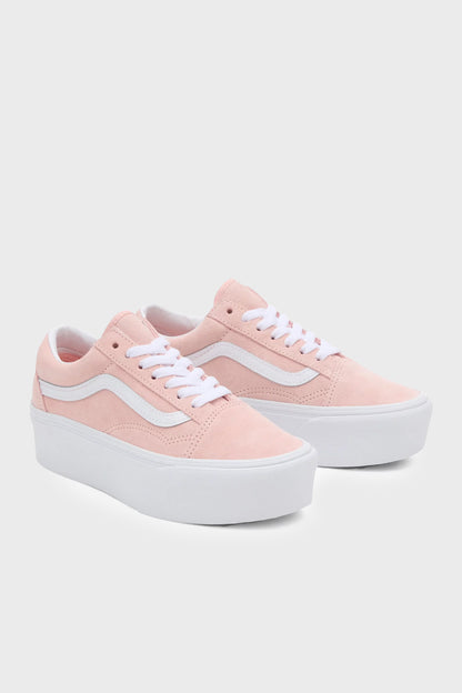 Vans Old Skool Stackform Platform Sneaker Bayan Ayakkabı VN0009PZCHN1 AÇIK PEMBE