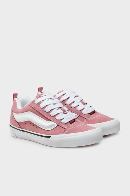 Vans Knu Skool Logolu Süet Sneaker Bayan Ayakkabı VN000CS0C3S1 PEMBE