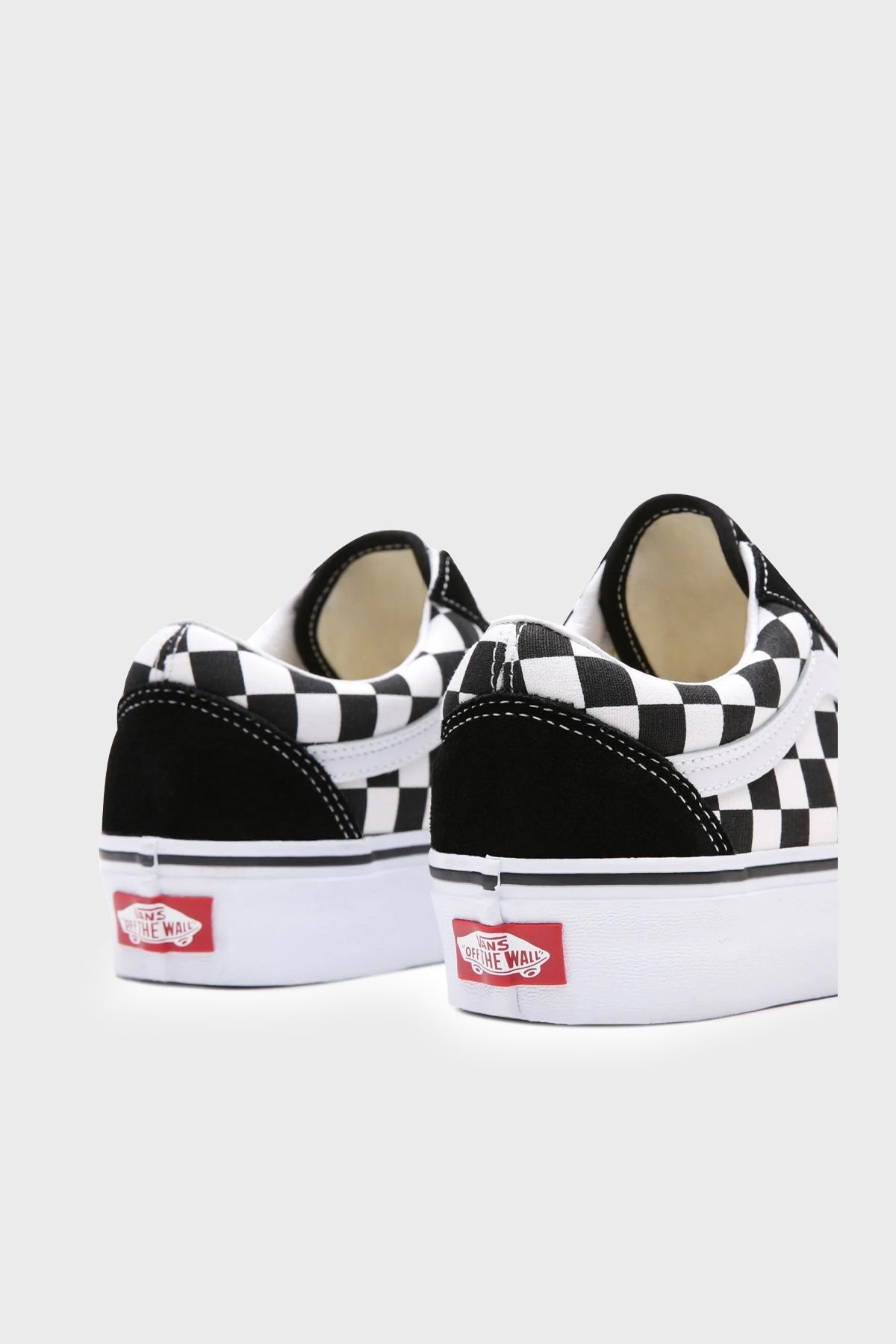 Vans UA Old Skool Deri Sneaker Bayan Ayakkabı VN0A3B3UHRK1 SİYAH-BEYAZ