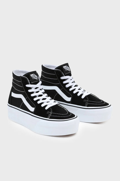 Vans UA SK8-Hi Tapered Bilekli Platform Sneaker Bayan Ayakkabı VN0A5JMKBMX1 SİYAH-BEYAZ