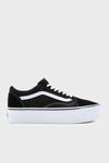 Vans UA Old Skool Stackform Sneaker Bayan Ayakkabı VN0A7Q5M6BT1 SİYAH-BEYAZ