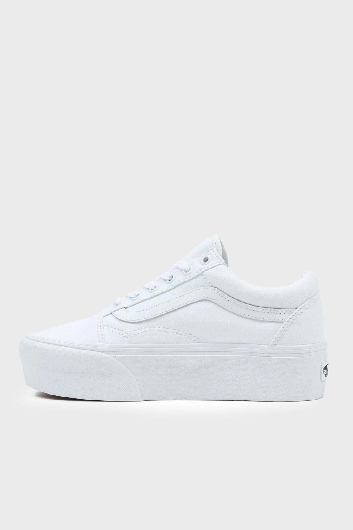 Vans UA Old Skool Stackform Sneaker Bayan Ayakkabı VN0A7Q5MW001 BEYAZ