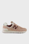 New Balance NB Lifestyle Süet Sneaker Bayan Ayakkabı WL574DO2 BEJ