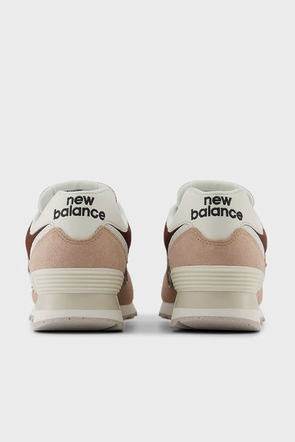 New Balance NB Lifestyle Süet Sneaker Bayan Ayakkabı WL574DO2 BEJ