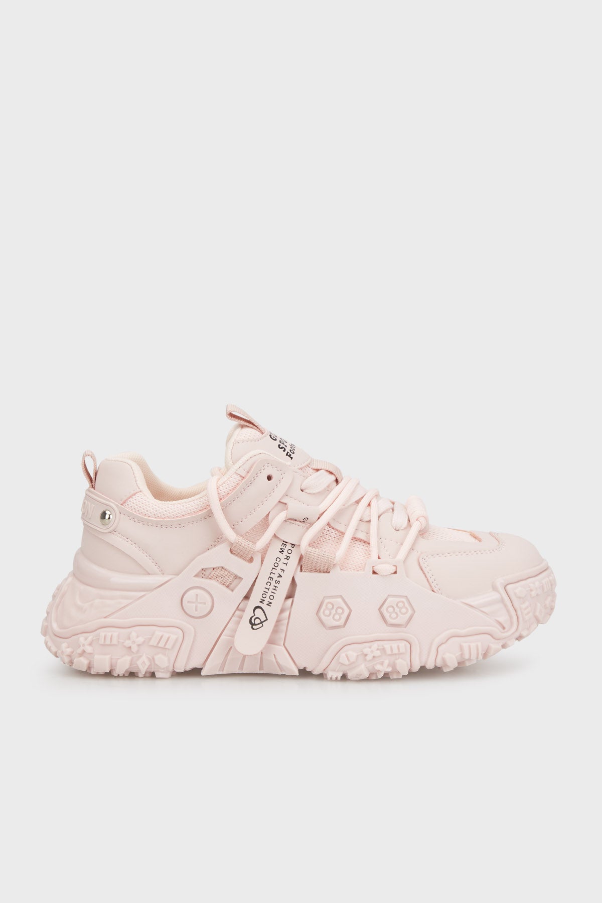 Guja Hakiki Deri Sneaker Bayan Ayakkabı 38924Y382 PEMBE