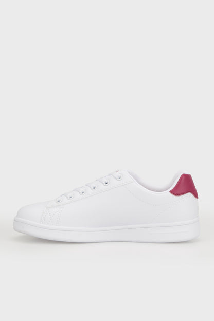 U.S. Polo Sneaker Bayan Ayakkabı COSTA WMN 4FX BEYAZ-BORDO