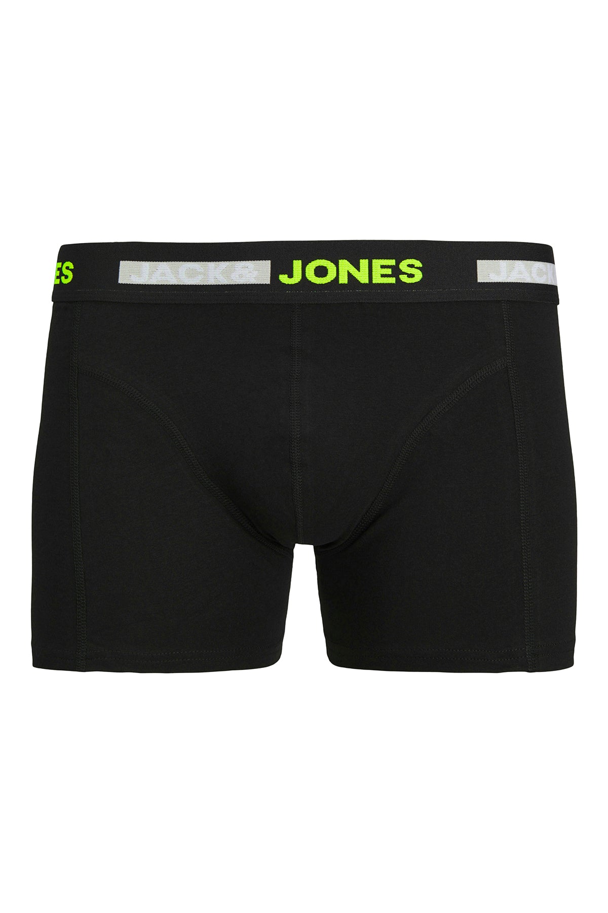 Jack & Jones Additionals Jacscott Streç Pamuklu 3 Pack Unisex Boxer 12260058 Siyah-Lacivert-Yeşil