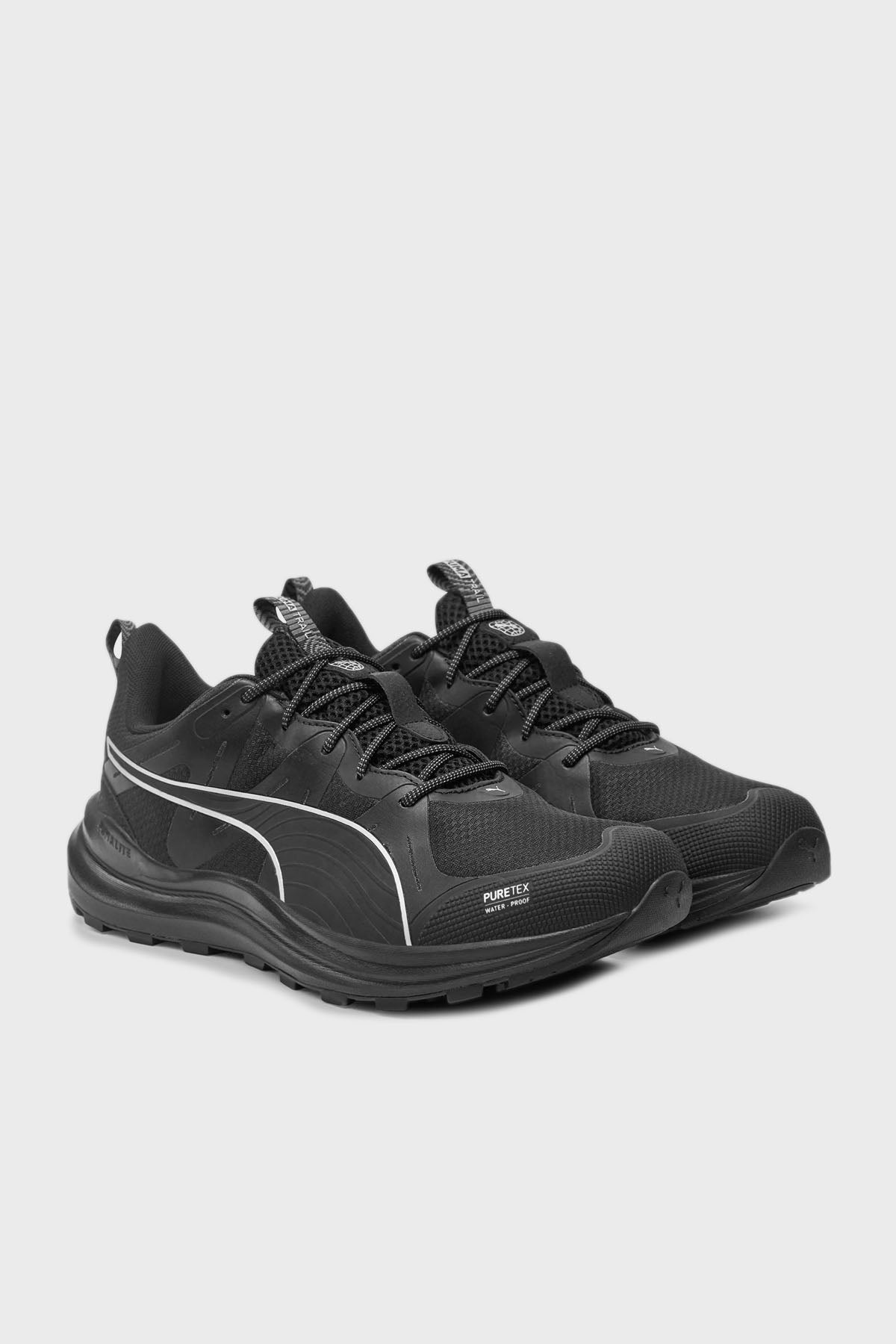 Puma Reflect Lite Trail PTX Logolu Sneaker Unisex Ayakkabı 31009501 SİYAH