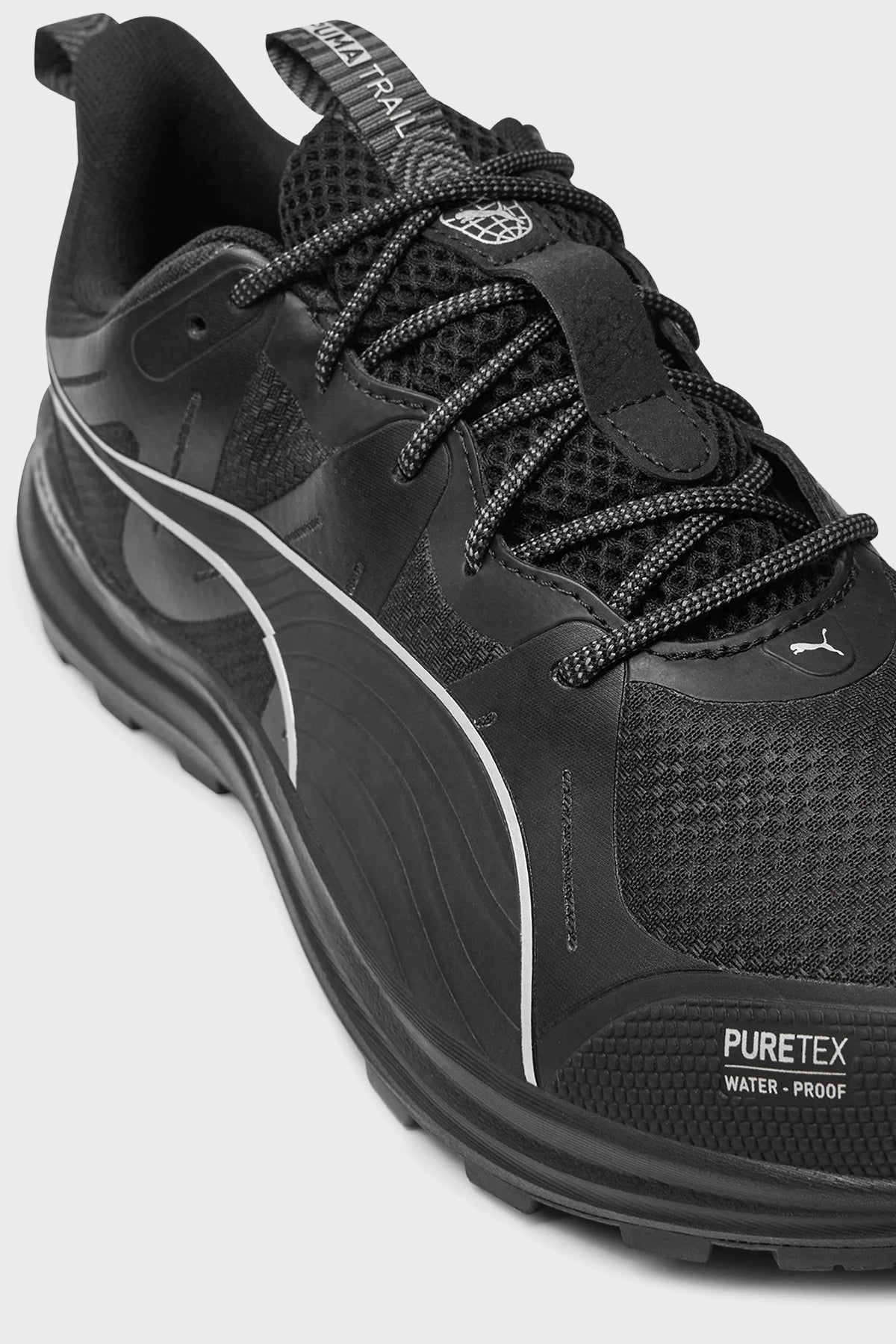 Puma Reflect Lite Trail PTX Logolu Sneaker Unisex Ayakkabı 31009501 SİYAH