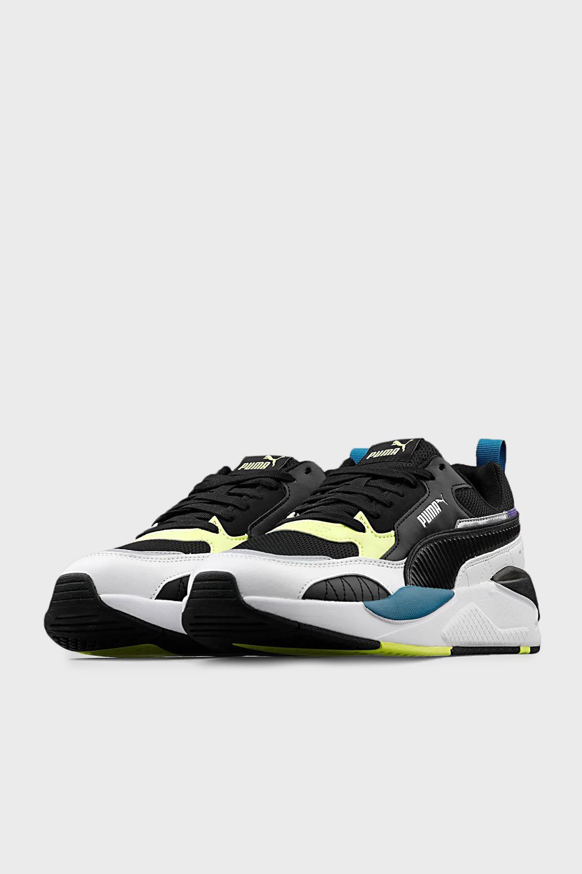 Puma X-Ray 2 Square Logolu Renk Bloklu Sneaker Unisex Ayakkabı 37310801 BEYAZ