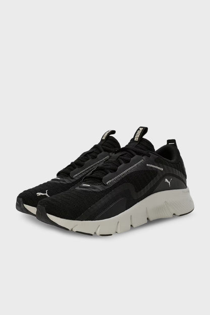 Puma FlexFocus Lite Better Knit Logolu Yürüyüş Sneakar Unisex Ayakkabı 37953607 SİYAH