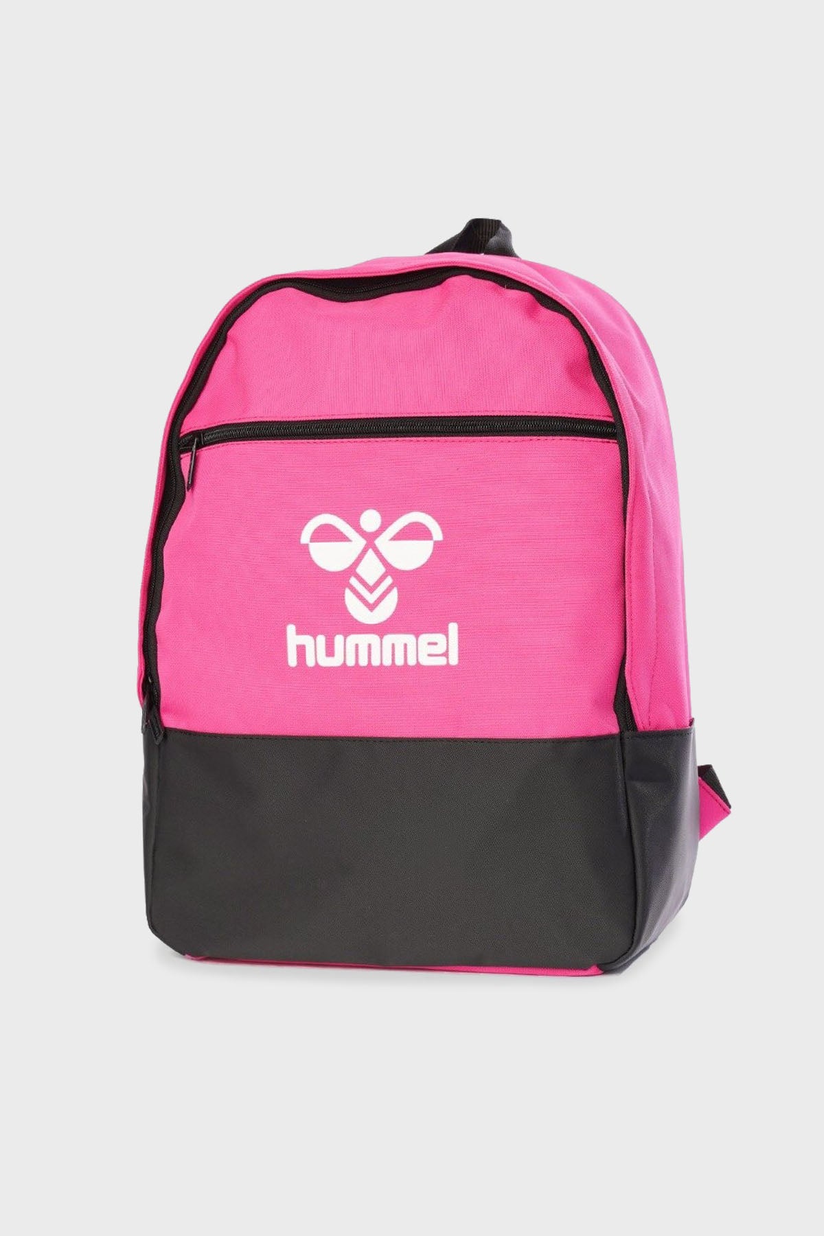 Hummel Logolu Fermuarlı Unisex Sırt Çantası 980248-3440 KOYU PEMBE