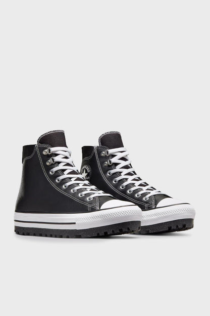 Converse Chuck Taylor Logolu Su Geçirmez Sneaker Unisex Ayakkabı A04480C 001 SİYAH