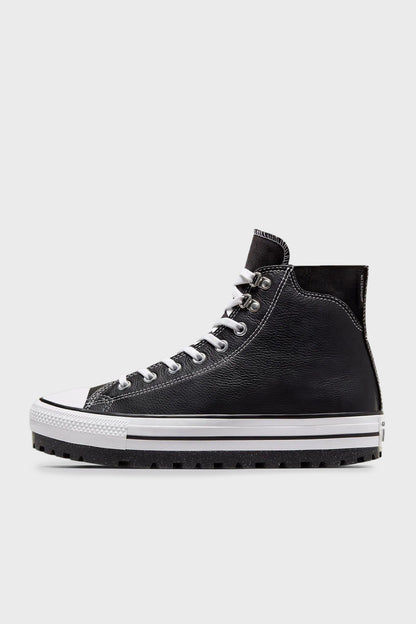 Converse Chuck Taylor Logolu Su Geçirmez Sneaker Unisex Ayakkabı A04480C 001 SİYAH