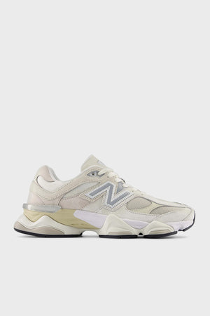 New Balance Logolu Kalın Tabanlı Sneaker Unisex Ayakkabı U9060WHT BEYAZ-BEJ