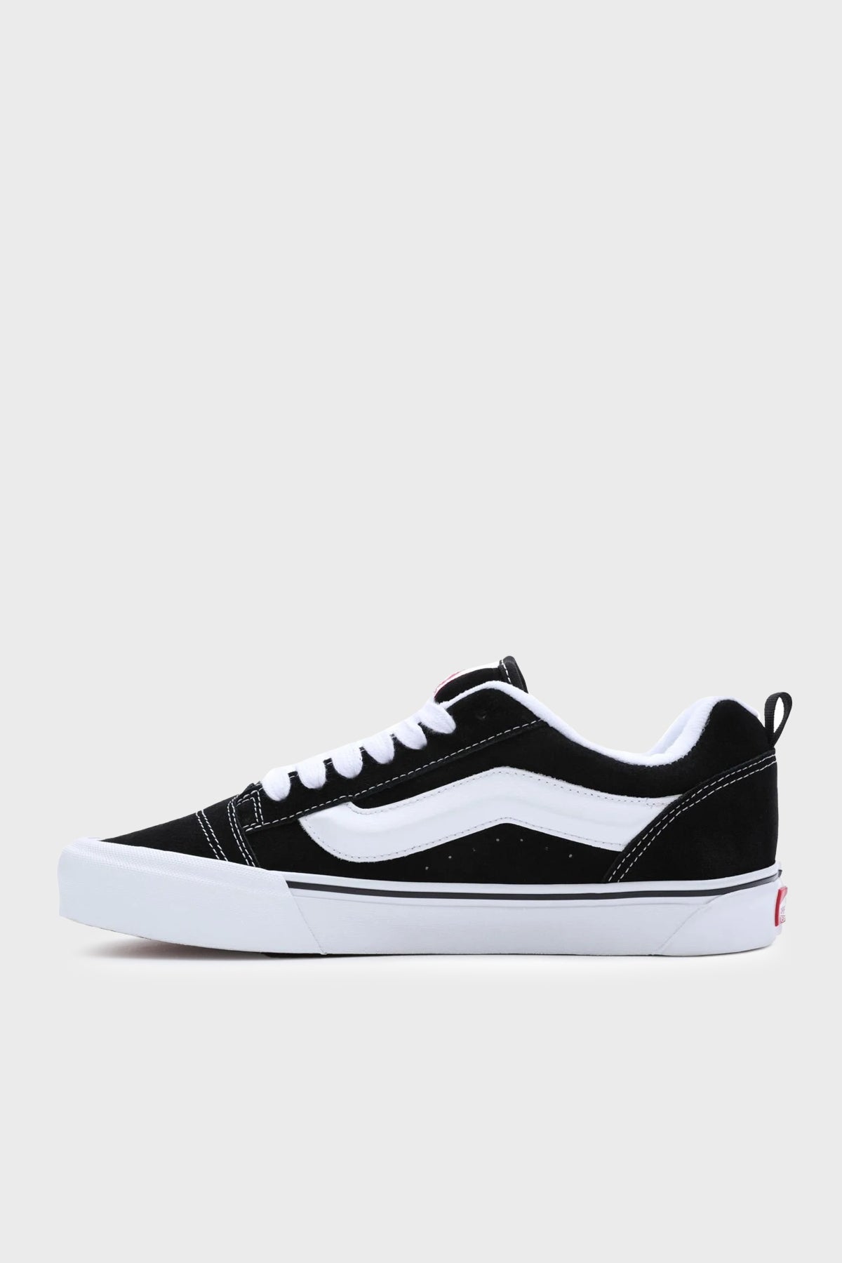 Vans Knu Skool Sneaker Unisex Ayakkabı VN0009QC6BT1 SİYAH-BEYAZ