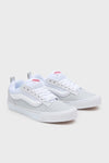 Vans Knu Skool Sneaker Unisex Ayakkabı VN0009QCYF91 BEYAZ-KIRMIZI