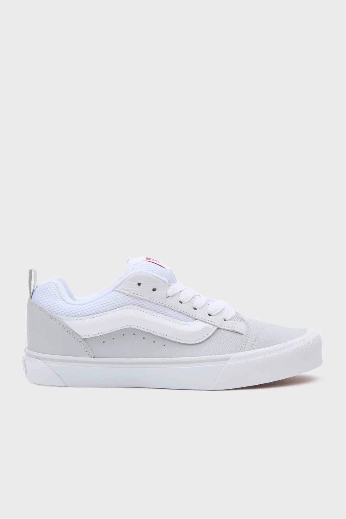 Vans Knu Skool Sneaker Unisex Ayakkabı VN0009QCYF91 BEYAZ-KIRMIZI