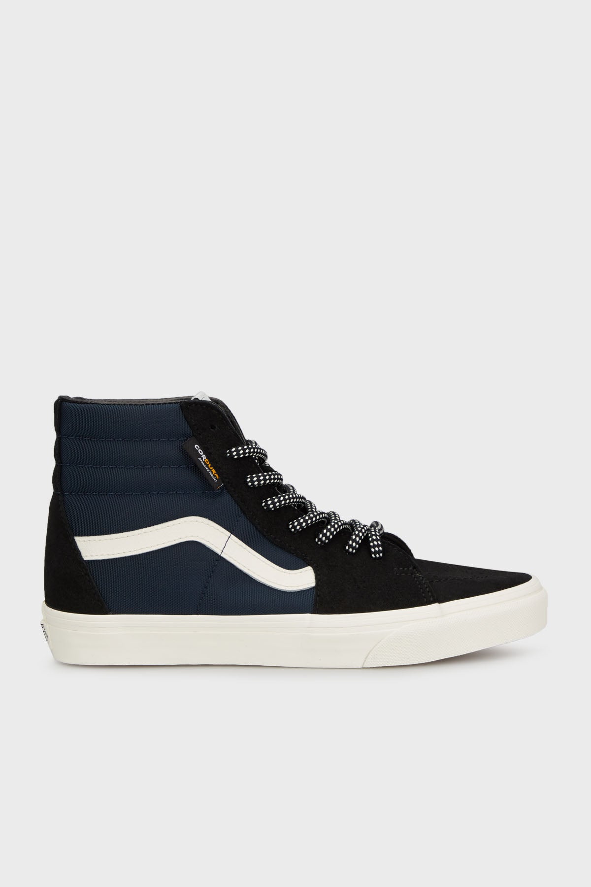 Vans SK8-Hi Logolu Bilekli Sneaker Unisex Ayakkabı VN000CMXLKZ1 SİYAH-LACİVERT